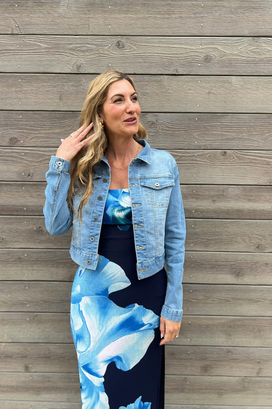 Stretch Denim Jacket