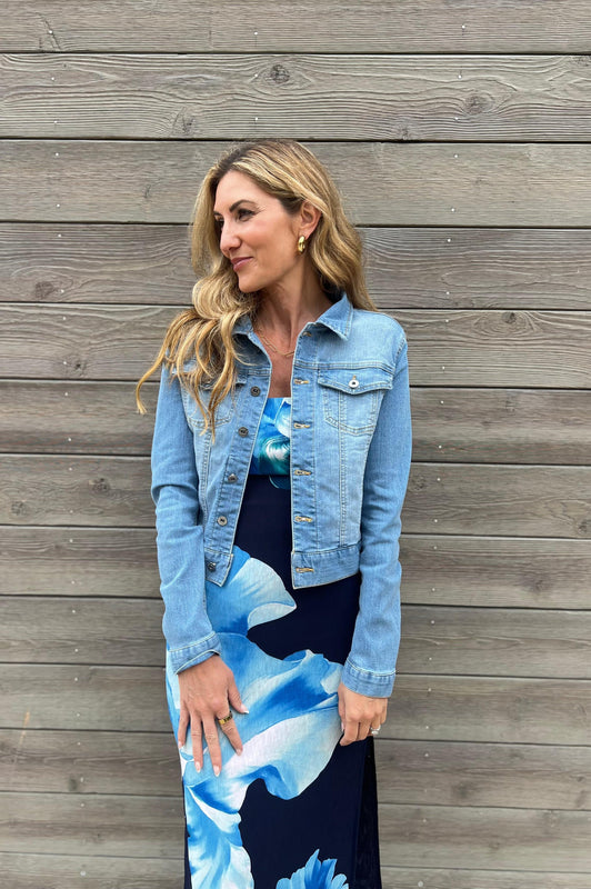 Stretch Denim Jacket