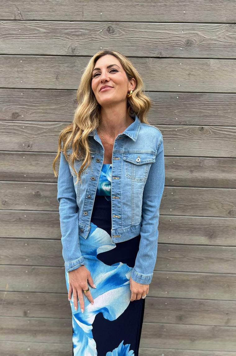 Stretch Denim Jacket