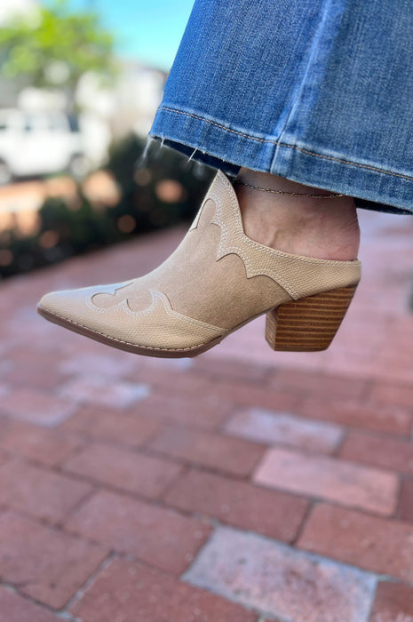 Jordie Natural Bootie Beige