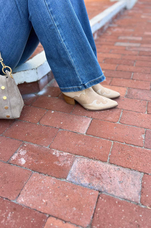 Jordie Natural Bootie Beige