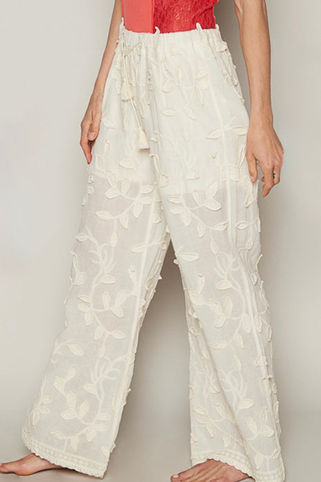 Crochet Beachy Pants Cream