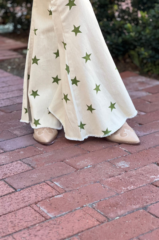 Carrie Star Flare Pants