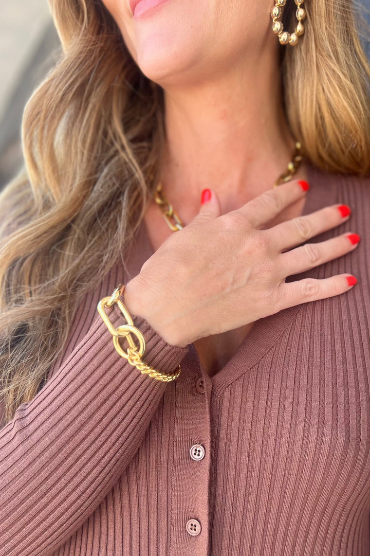 Quinn Toggle Link Bracelet