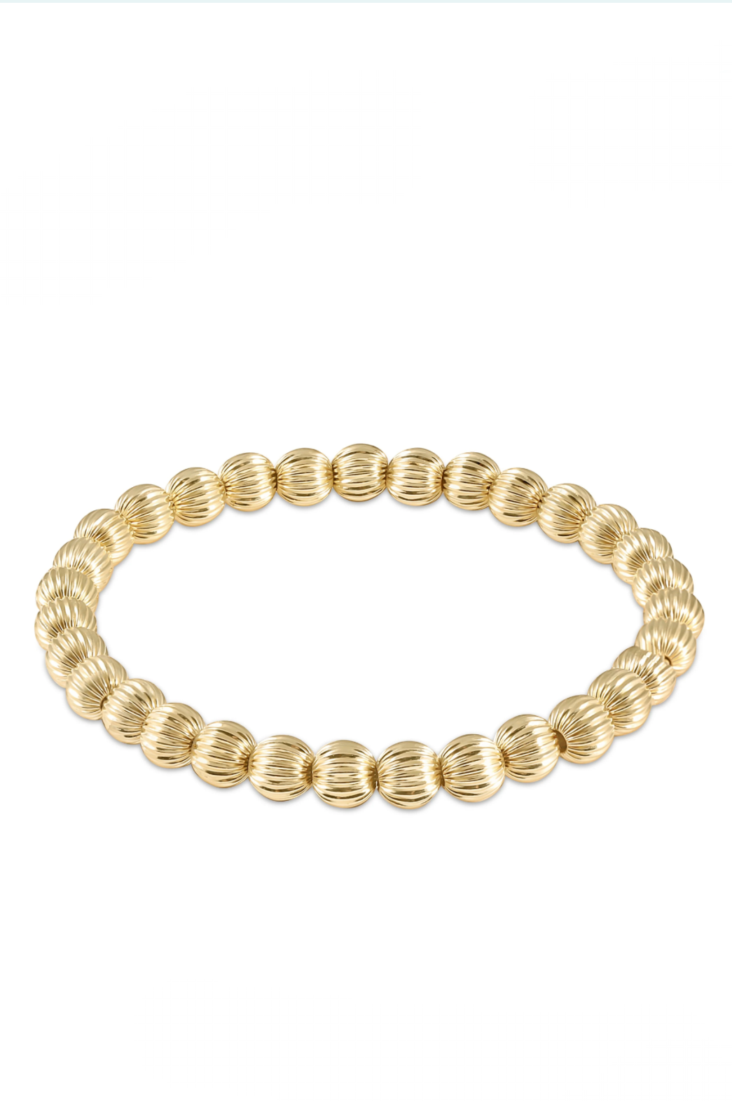 Dignity Gold 4mm Bead Bracelet