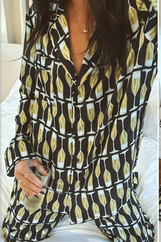 Show Me Your Mumu Silky Champagne Pajamas (Copy)