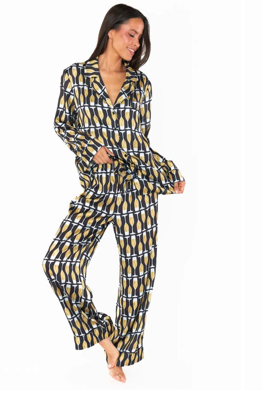 Show Me Your Mumu Silky Champagne Pajamas (Copy)