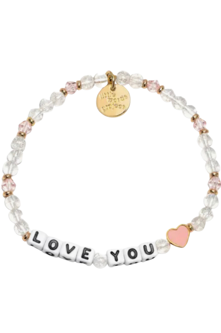 Love You Bead Bracelet- Little Words Project