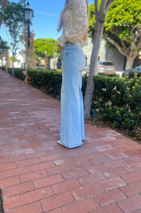 Bella High Rise Wide Leg Denim Jeans