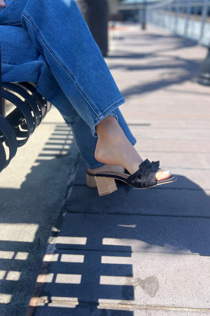 By the Beach Kitten Heels Black – Sunshine Girls Boutique