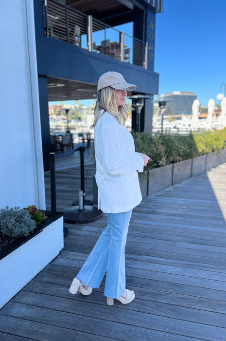 The Leola Jacket Off White