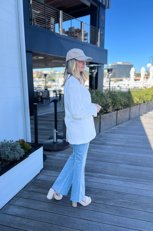 The Leola Jacket Off White