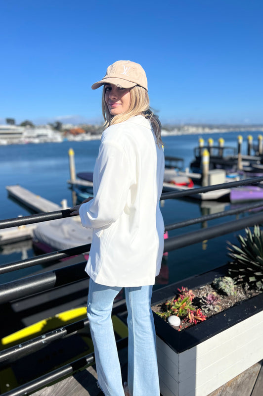 The Leola Jacket Off White