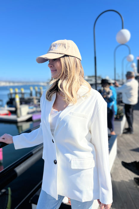 The Leola Jacket Off White