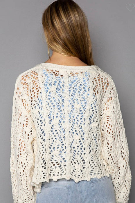 Kiwi Babe Cardigan Ivory