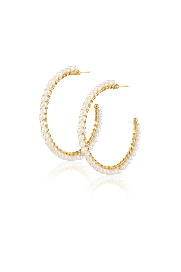 Marilyn Pearl Hoops