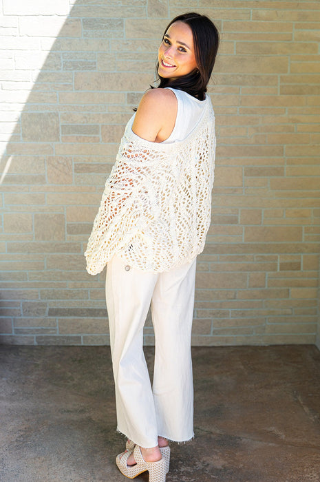 Kiwi Babe Cardigan Ivory
