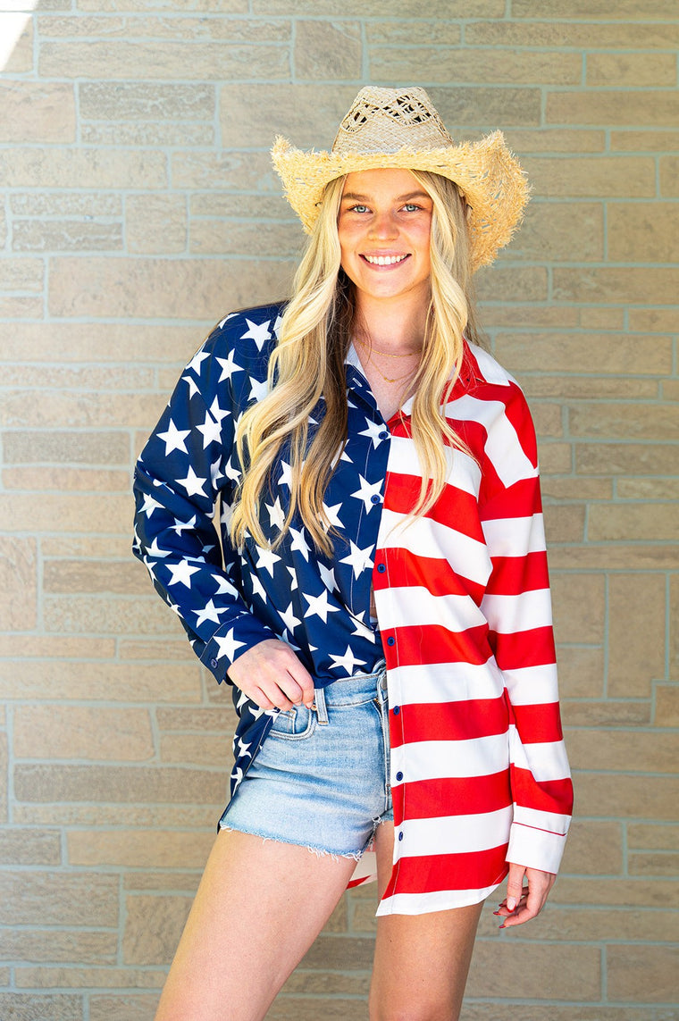 All American Front Button Shirt