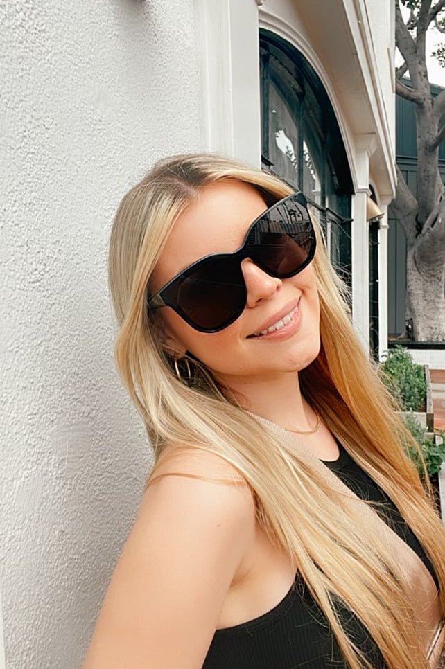 Diff Gia Black & Grey Sunglasses