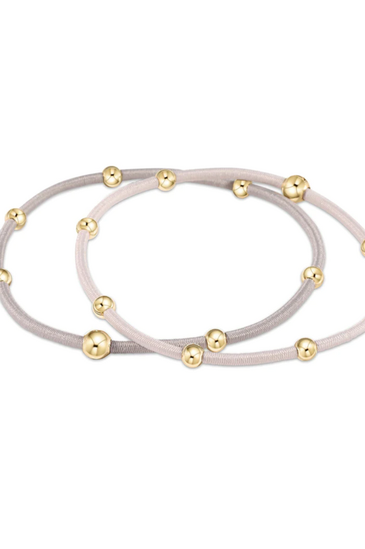 "E"ssentials Bracelet Set/ Hair Band Neutral