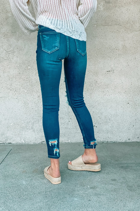 New Distressed Denim Jeans