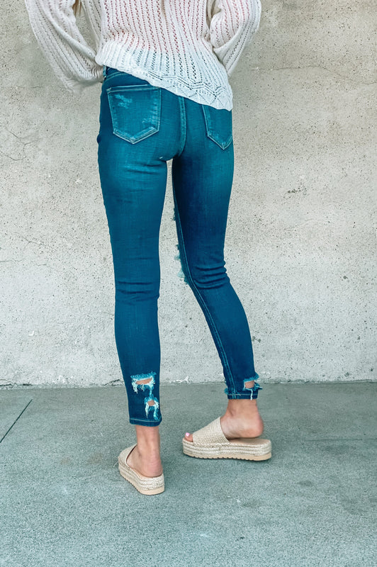 New Distressed Denim Jeans