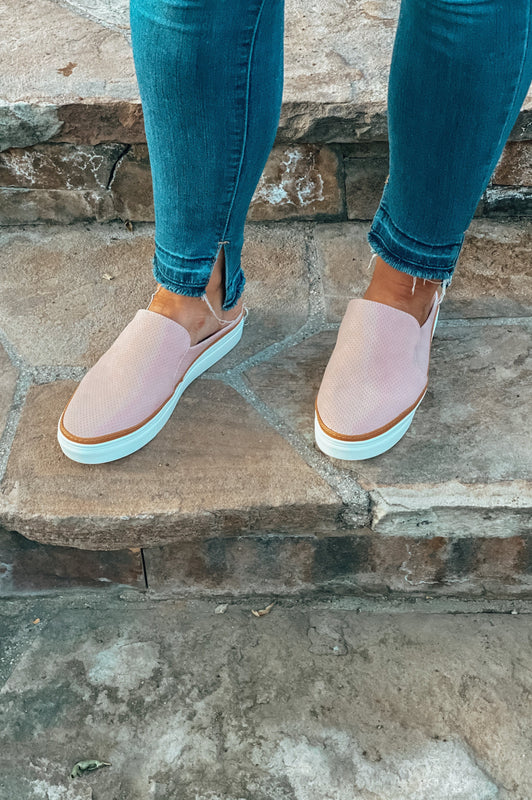 Count Me In Sneakers Blush