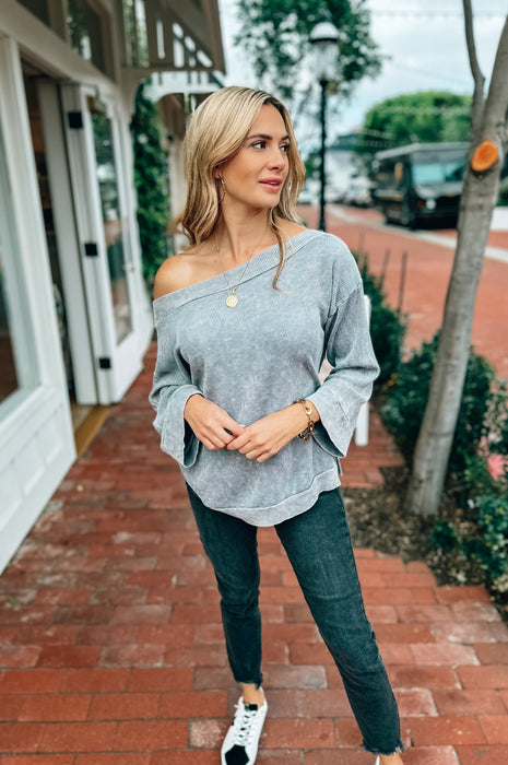 Hanna High Rise Skinny Washed Black Denim