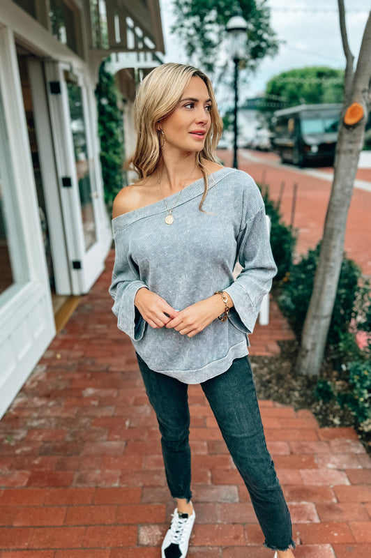 Hanna High Rise Skinny Washed Black Denim