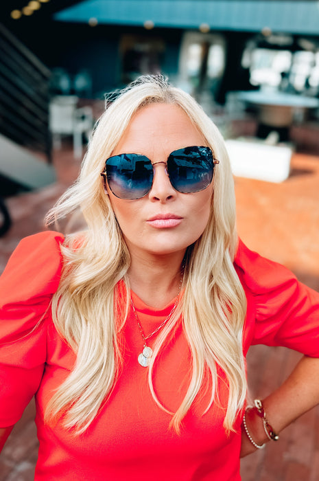 I-Sea Montana Gold/ Navy Polarized