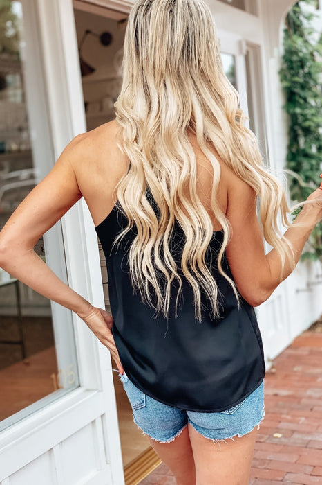 Eyes On You Tank Black