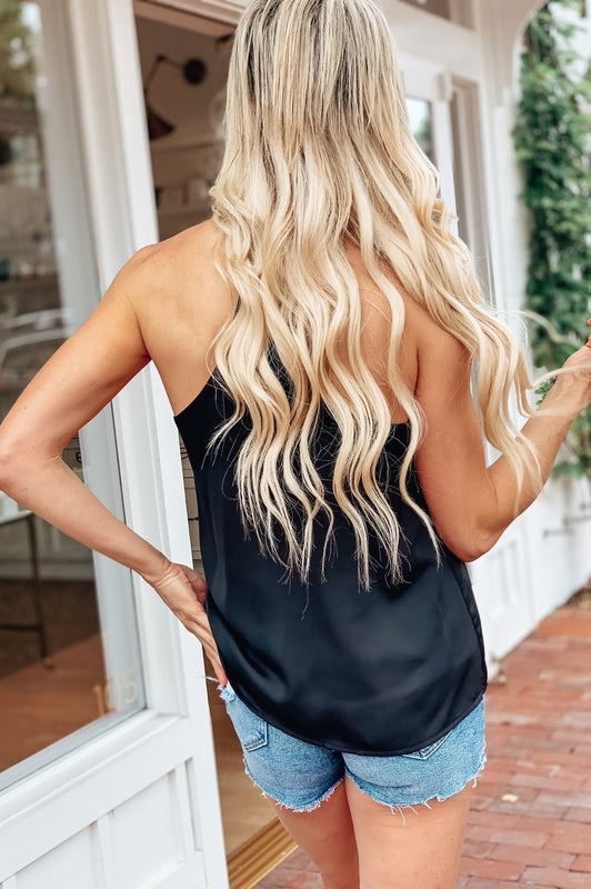 Eyes On You Tank Black
