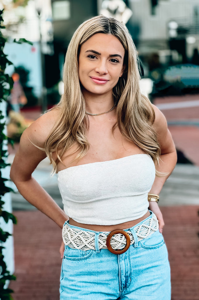 Making Waves Terry Cloth Tube Top – Sunshine Girls Boutique