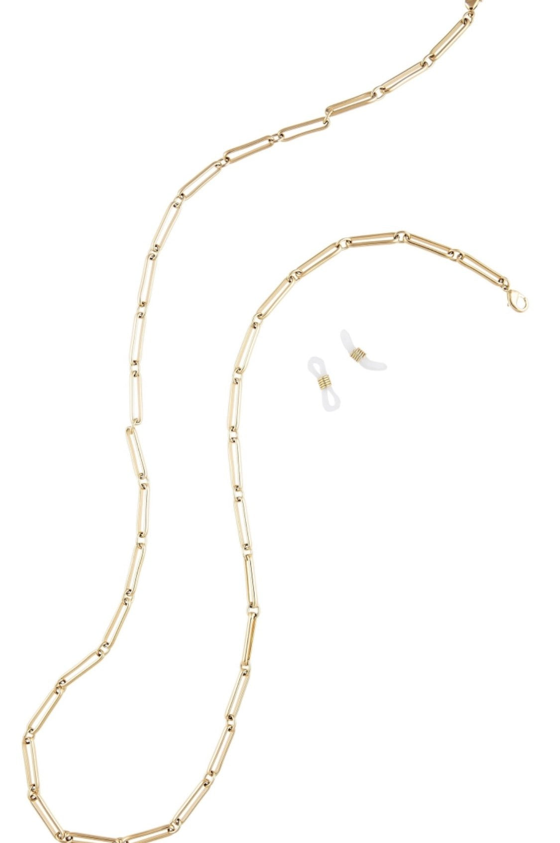 Mask Sunglass Chain 18k Plated