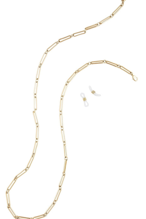 Mask Sunglass Chain 18k Plated