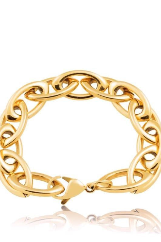Frankie Oval Link Bracelet