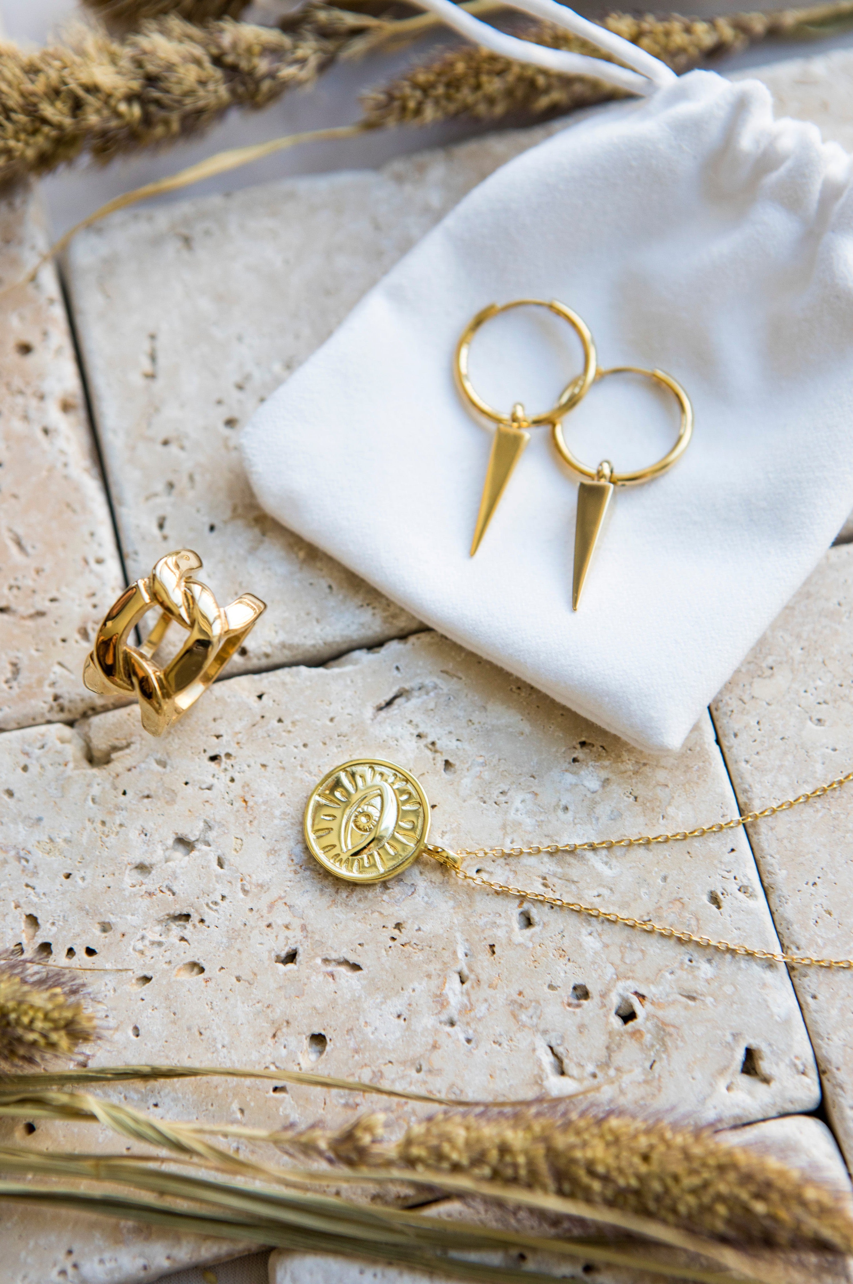 Aria Spike Hoops