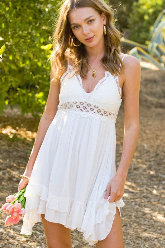 Summer Perfection Dress White