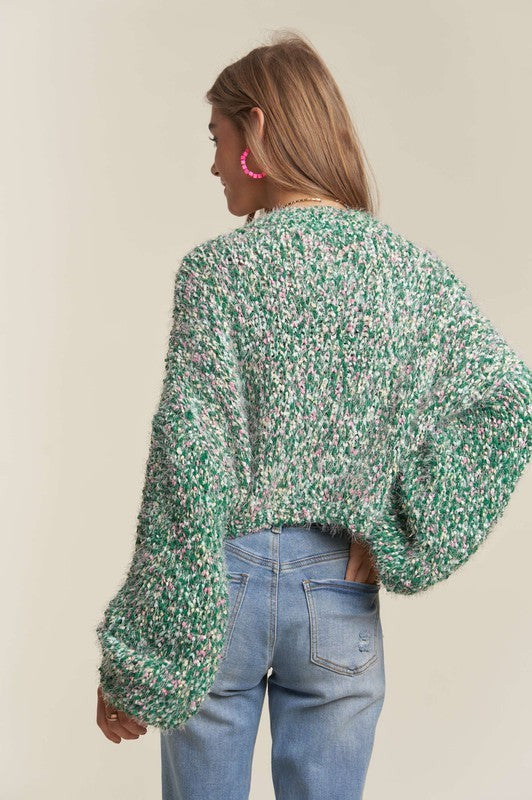 Floret Sweater Green