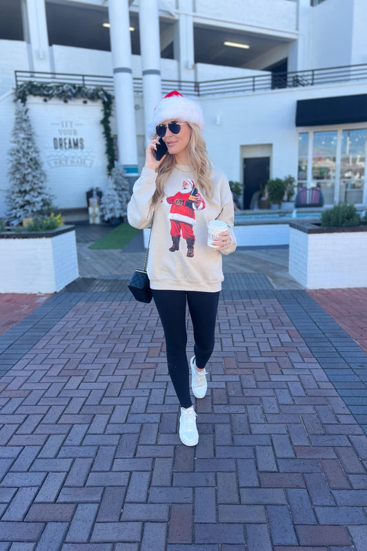 Bougee Champagne Santa Red GG Beige