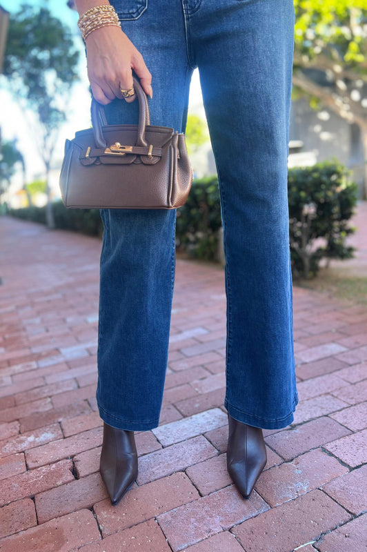 Rosette Sweater Burgundy