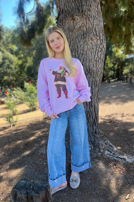 Bougee Champagne Santa LV Pink