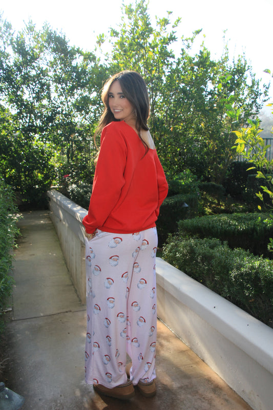 It’s a Pink Christmas Santa Pants