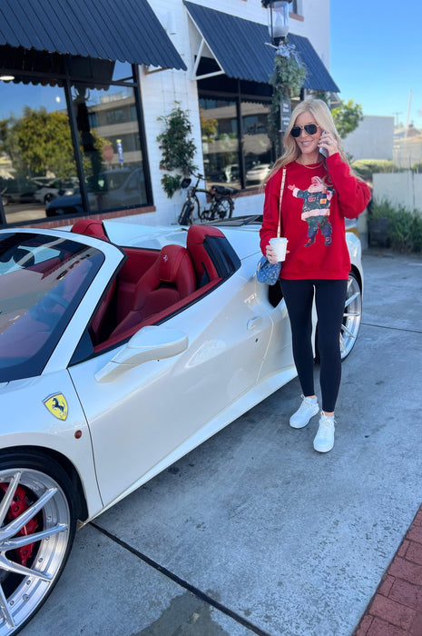 Bougee Champagne Santa Green GG Red