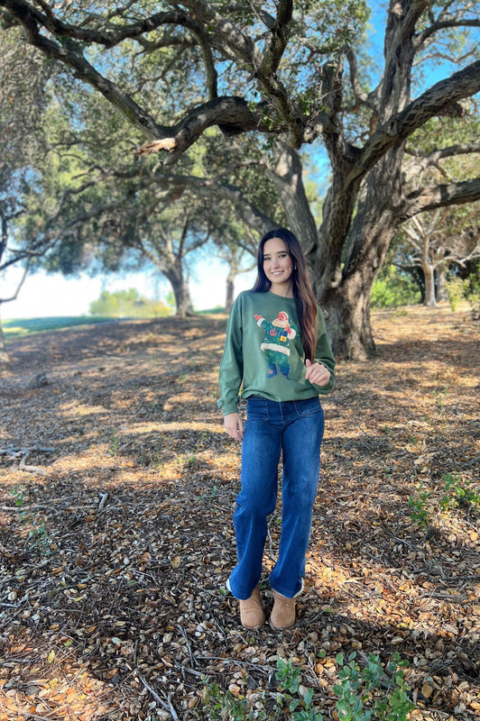 Bougee Champagne Santa Green GG Green