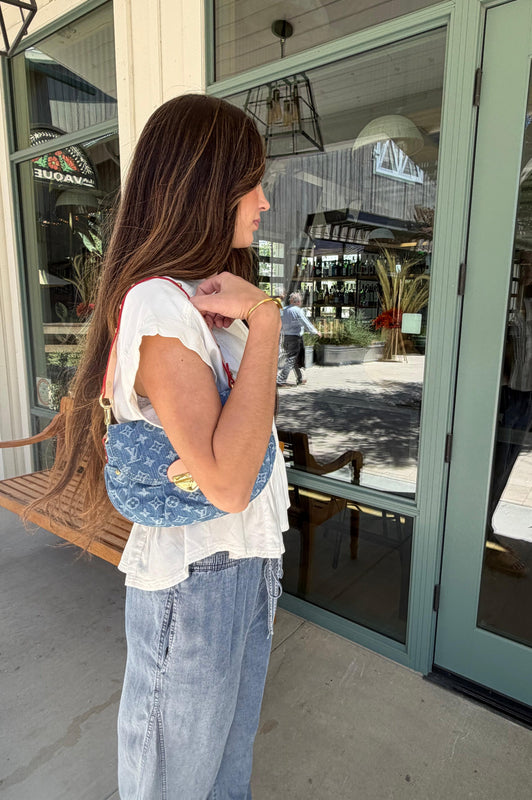 Pin Tuck Waist White Blouse