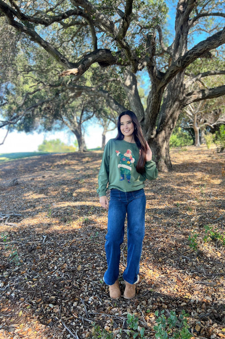 Bougee Champagne Santa Green GG Green