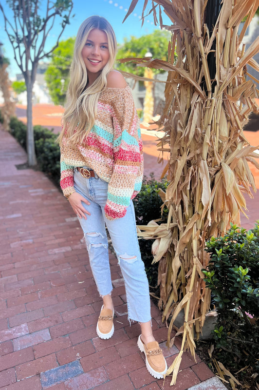 Caramel Apple Sweater