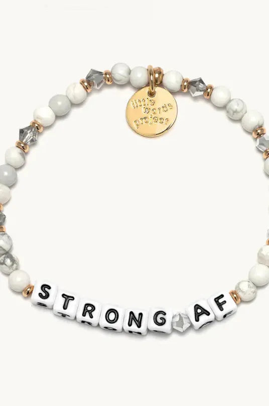 Strong AF Bracelet- Little Words Project