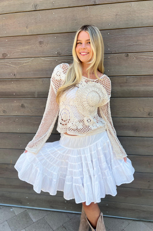 Brooke Crochet Top